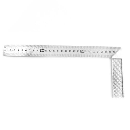 90 Degree 30cm 12 Inche Scale L Square Ruler Woodworking Tool