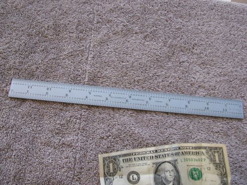 Starrett 12&#034; # 4  grad satin combination square rule only tool