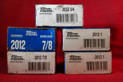 Martin Taper Bushings *5 lot DEAL*