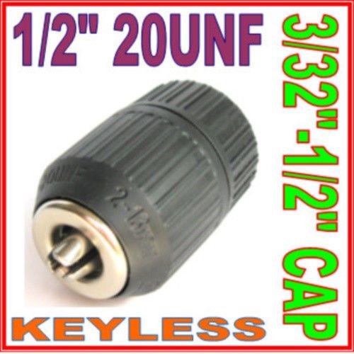 1 pc keyless 3/32-1/2&#034; Cap 1/2&#034;-20UNF Mount Drill Chuck