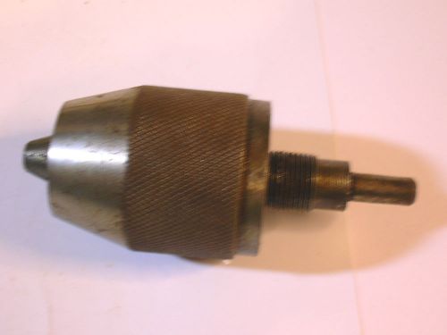 KEYLESS 1/4&#034; SHAFT VINTAGE DRILL CHUCK MADE IN JAPAN