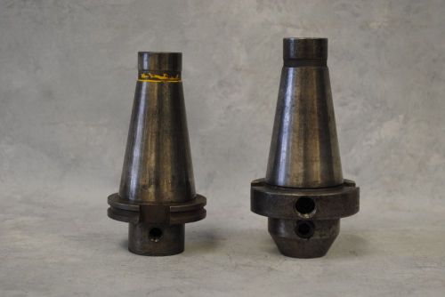 LOT OF 2 CAT 50 END MILL ADAPTERS MILLING MACHINERY ENGINEERING #41