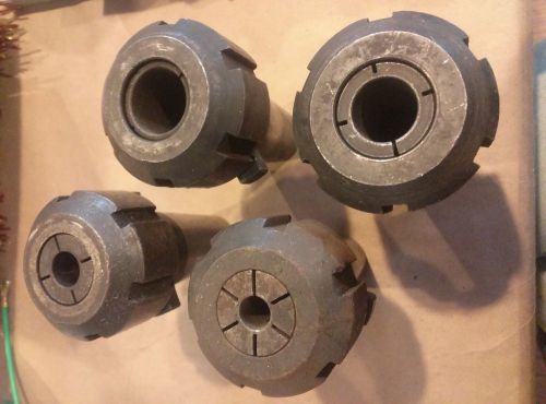 30 Taper 300 Series Universal Engineering Kwik Switch Collet Chuck Set of 4