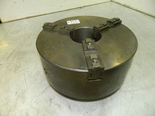 10&#034; Poland 3-Jaw Lathe Chuck, D1-6&#034; Camlock, Puum-S10D6ZD, Used, WARRANTY