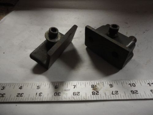Machinist tool lathe 2 atlas ? xy t slot table vise jaws for sale