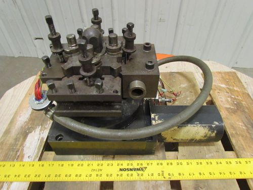 BRM 210 Series 4 Station Horizontal Electric Turret For Lathe
