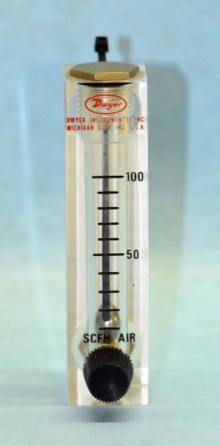 Dwyer VFA Visi-Float Acrylic Flow Meter 10-100 SCFH Air