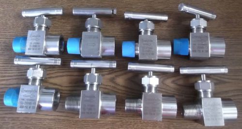 Swagelok/whitey ss-26vm8-f8 1/2&#034; fnpt x 1/2&#034; mnpt needle valve 6000 psi 316ss for sale