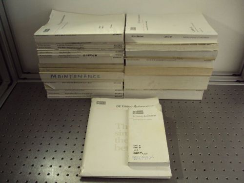 24 GE FANUC MANUALS LARGE LOT MAINT OPERATOR INTERFACE DESCRIPTION COURSE ETC...