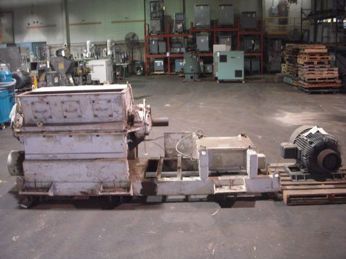 SC-337, GRUENDLER 20x48 GRANULATOR WITH RELIANCE 100 HP MOTOR