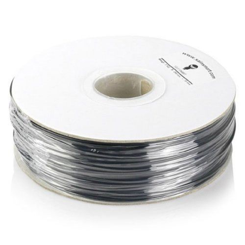 Sainsmart 3d printer filament 1.75mm 1kg 2.2lbs supplies makerbot reprap black for sale