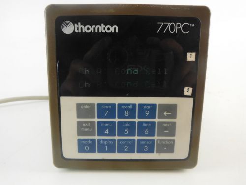 Thornton 770pc analytical process controller monitor 772-211 for sale