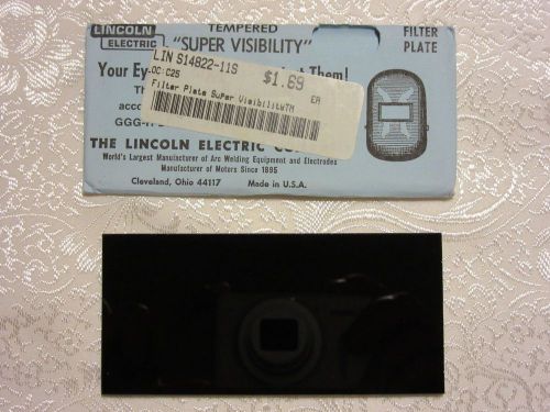 Vintage lincoln super visibility welding filter lens for sale