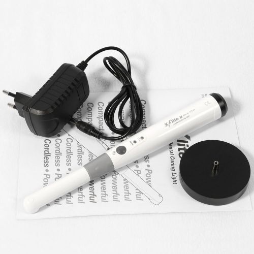 Hot NEW Dental Cordless Wireless LED Curing Light Lamp 330° Rotation TH white
