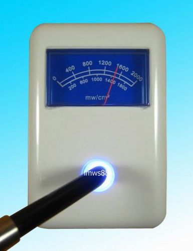 5pcs hot high quality light cure power curing light tester led light meter blue for sale