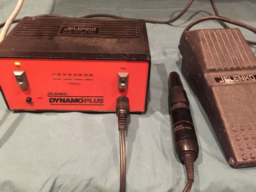 Jelenko Dynamo Plus Dental Lab Handpiece Motor