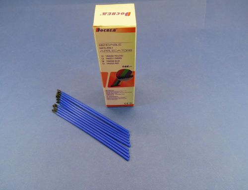 Dental Brush Applicators Blue Box / 144 DOCHEM