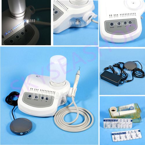 Dental ultrasonic piezo scaler ems woodpecker led fiber optic scaler handpiece for sale