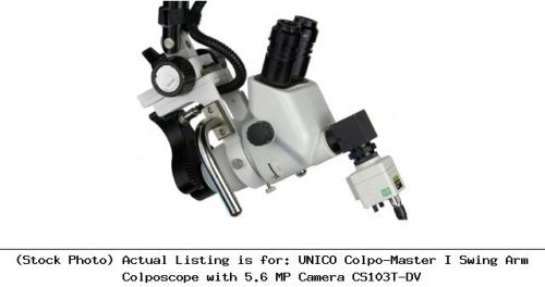 UNICO Colpo-Master I Swing Arm Colposcope with 5.6 MP Camera CS103T-DV