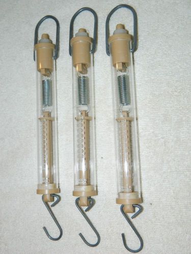 Scale x3 tubular spring 250 gram 2.5 newton school scienc lab used not legal sal for sale