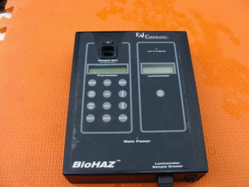 EAI Corporation BioHAZ Fluorometer Luminometer Sample Drawer 03-1000