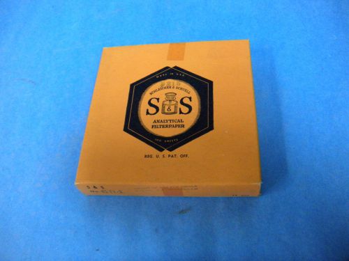 Schleicher &amp; Schuell Lab Filter Paper No.604 11cm New 100 Circles