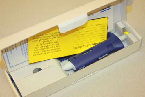 Finnpipette 20-200 uL in original box