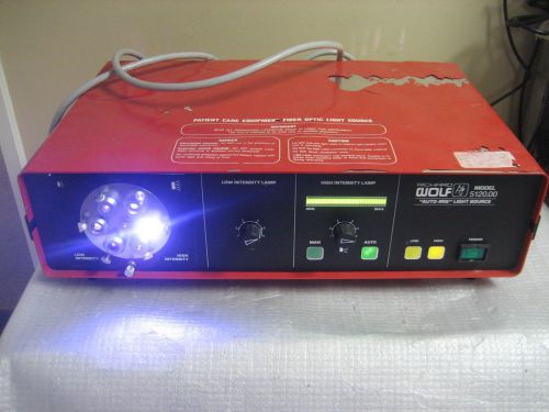 RICHARD WOLF 5120.00 AUTO - IRIS  Light Sourc &#034;power tested only&#034;