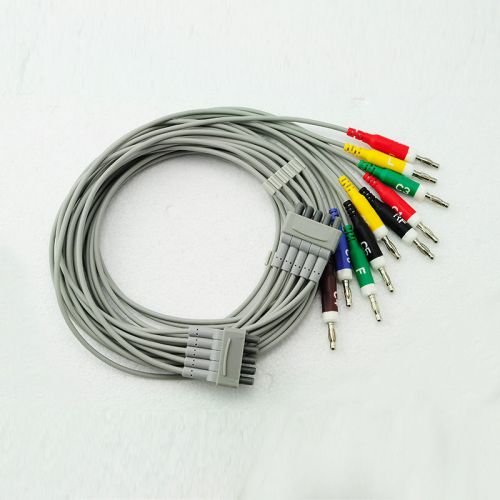 10 lead ecg/ekg cable with leadwire for ge marquette for sale