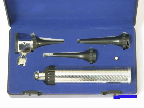 Veterinary otoscope diagnostic set, whitest led illumination for sale