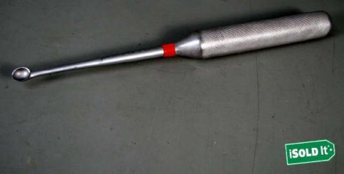 Zimmer 3610-08 ultra-cut curette cobb handle brun size 5 #69179400 west germany for sale