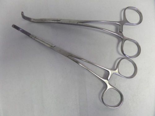 Codman 37-1301 &amp; 37-1282 Classic Anastomosis Clamp *Lot of 2*