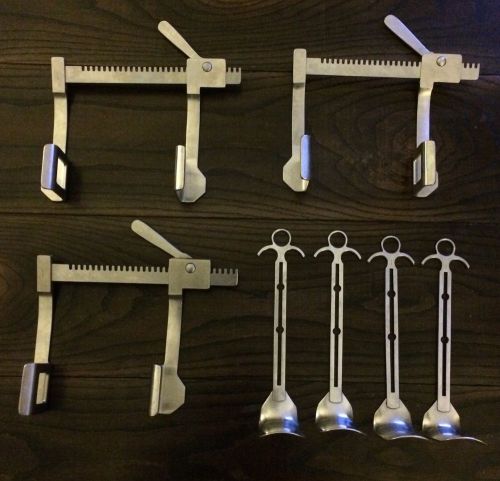 Lot Codman 86 50-8024 Spreader &amp; Kelly Retractor 96 50-4502 Instruments