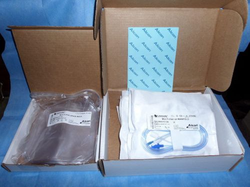 1 CASE EACH Laureate Phaco Alcon Multi-Pak I/A Manifold Tubing + Bags 8065751136