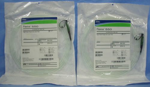 2 Boston Scientific Flexiva 550 High Power Disposable Laser Fiber #840-393