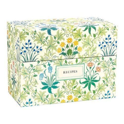 V&amp;A William Morris Recipe Box