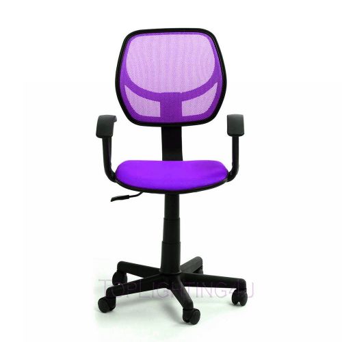 OFFICE/COMPUTER CHAIR WITH ARMRESTS - ADJUSTABLE HEIGHT/ANGLE