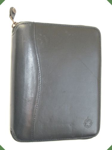 Compact ~1.25&#034;~ space maker leather franklin covey planner binder organizer 3436 for sale