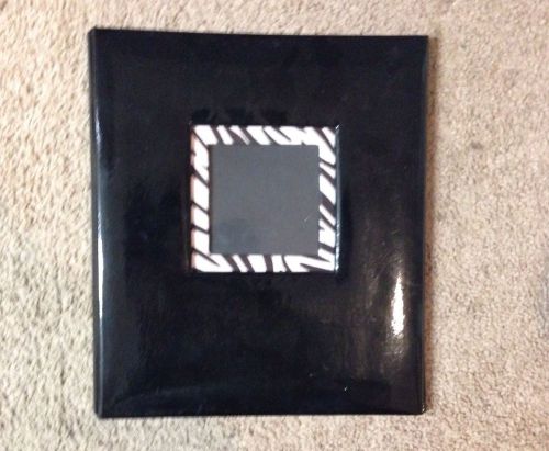 Portfolio Binder Zebra Print 1 Inch