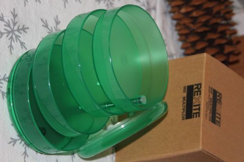 Rexite Multiplor Desk Top Organizer - 900 - Green - NIB