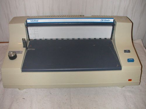 VeloBind Inc model 230 Binder