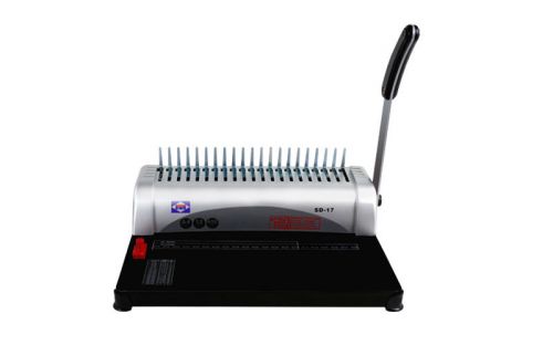 SD-17 Aibao 21-Hole 250 Sheets Paper Comb Punch Binder Binding Machine