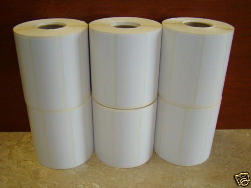 2 rolls 2000 4x.625 direct thermal labels zebra eltron for sale