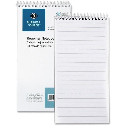 Business Source Coat Pocket-size Reporter Notebook-4x8-12/PK- BSN10972