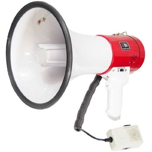 Pyle-Pro Professional Piezo Dynamic 50 Watts Megaphone with USB Function - NIB