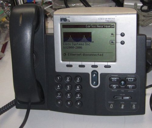 Cisco IP Display Phone CP-7940G w/o power adapter