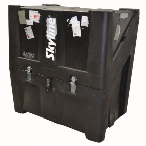 Skyline Portable Black Rolling Tradeshow General Purpose Equipment Case