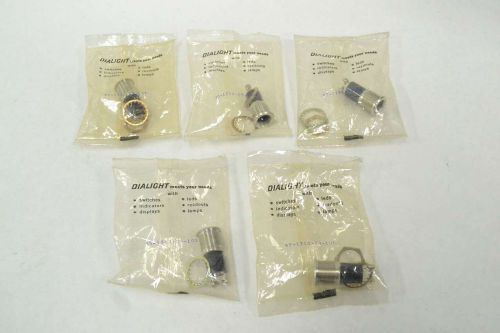 LOT 5 NEW DIALIGHT 95-1310-09-102 PILOT LIGHT SOCKET HOLDER LAMP B368663