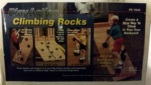 NIB PS 7830 PLAYACTION PK4 CLIMBING ROCKS PLAY ACTION ADD-ON KITS AUTH DEALER