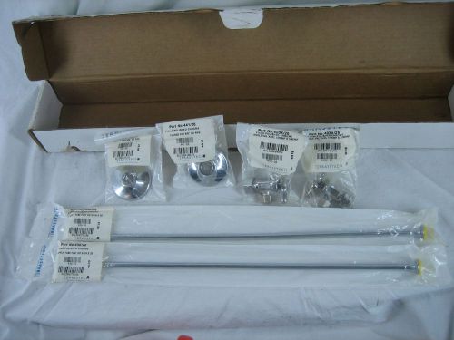BrassTech 482X/26 2ea Toilet Supply Kit 403 436 441 Polished Chrome New in Box